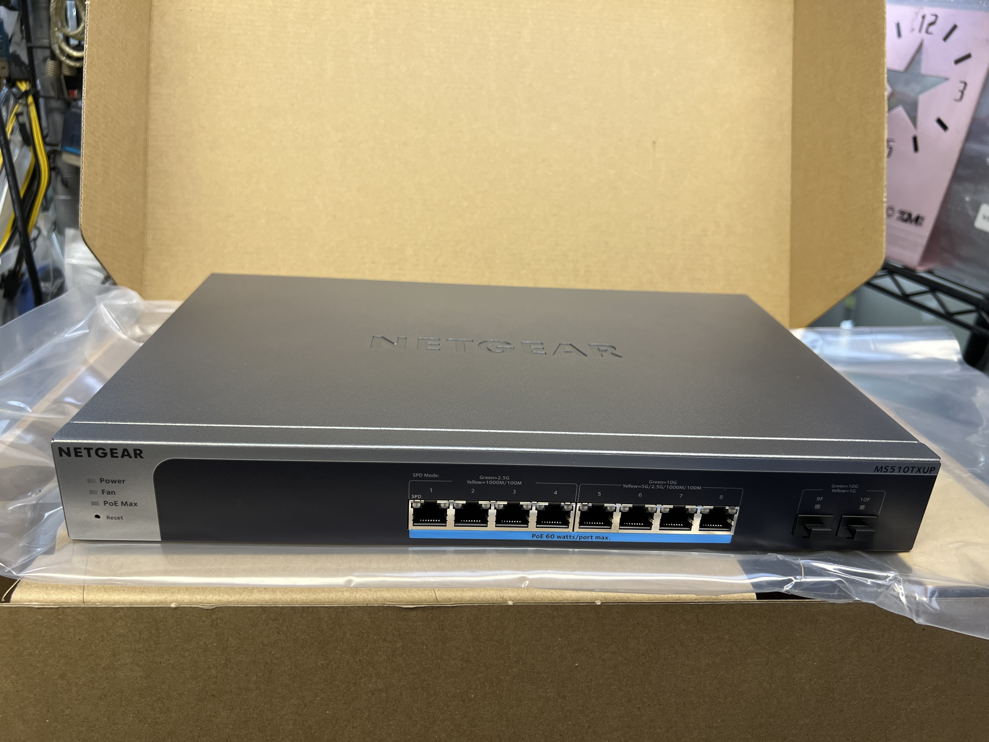 Netgear MS510TXUP 8port10G