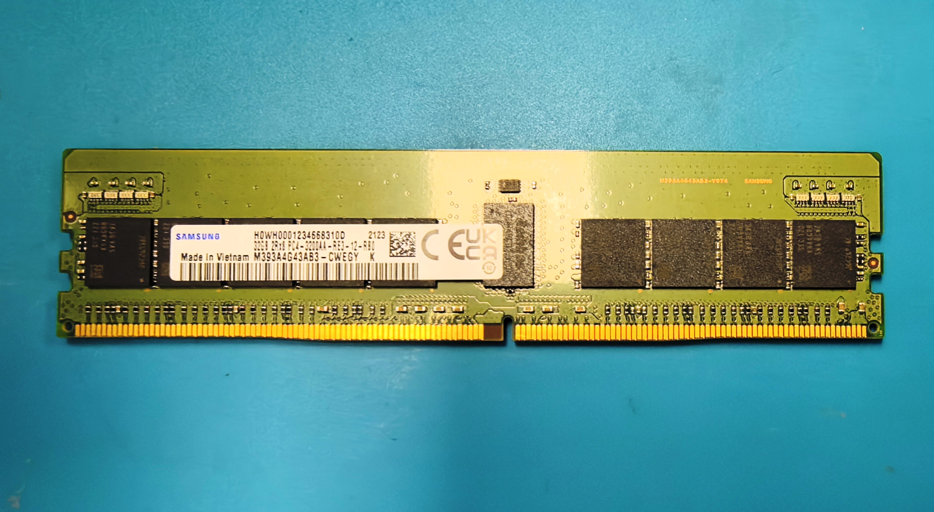32G 2RX8 PC4-3200AA-RE3-12-RB0 SAMSUNG -ASK