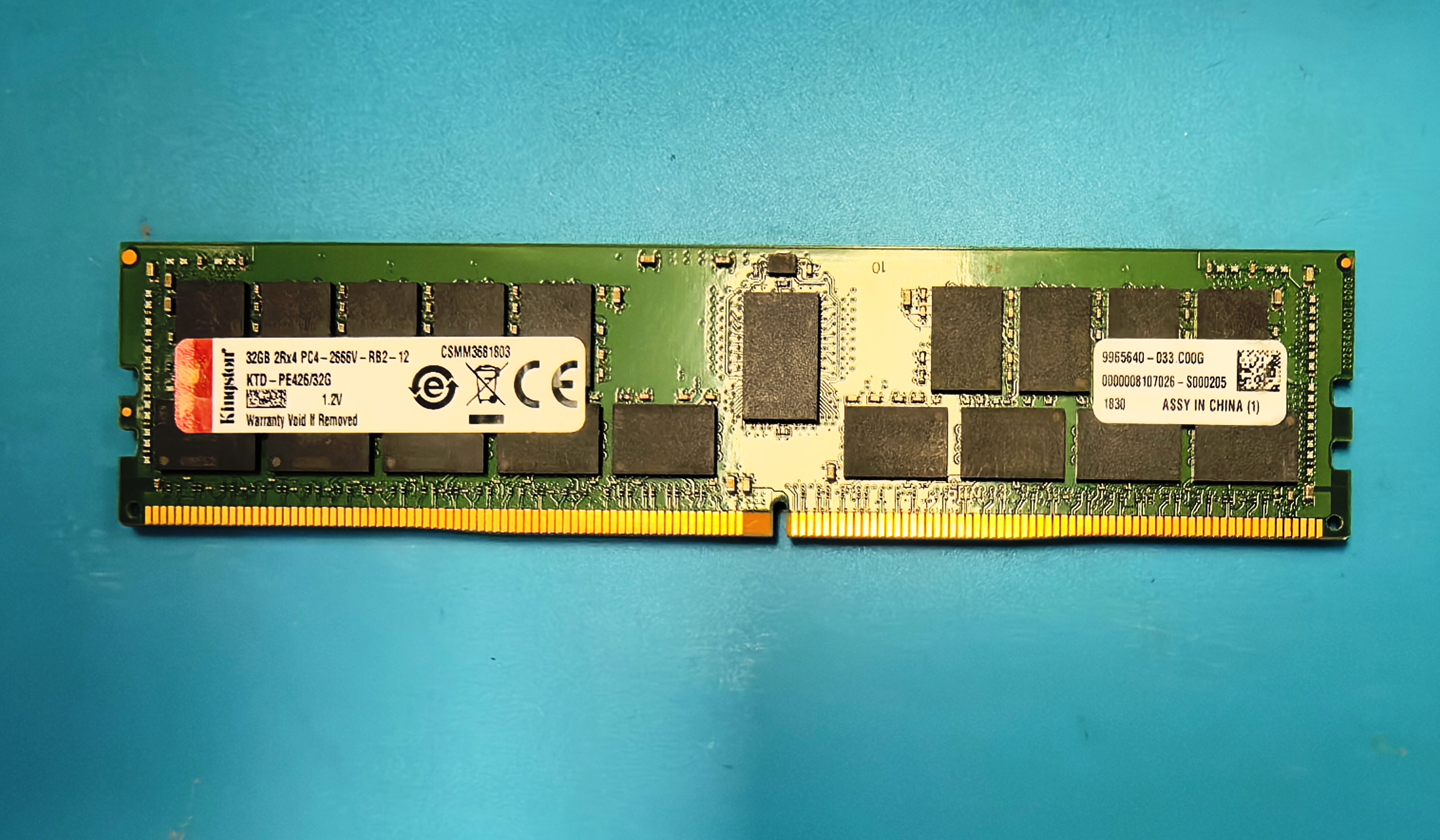 32G 2RX4 PC4-2666V-RB2-12 Kingston -ASK