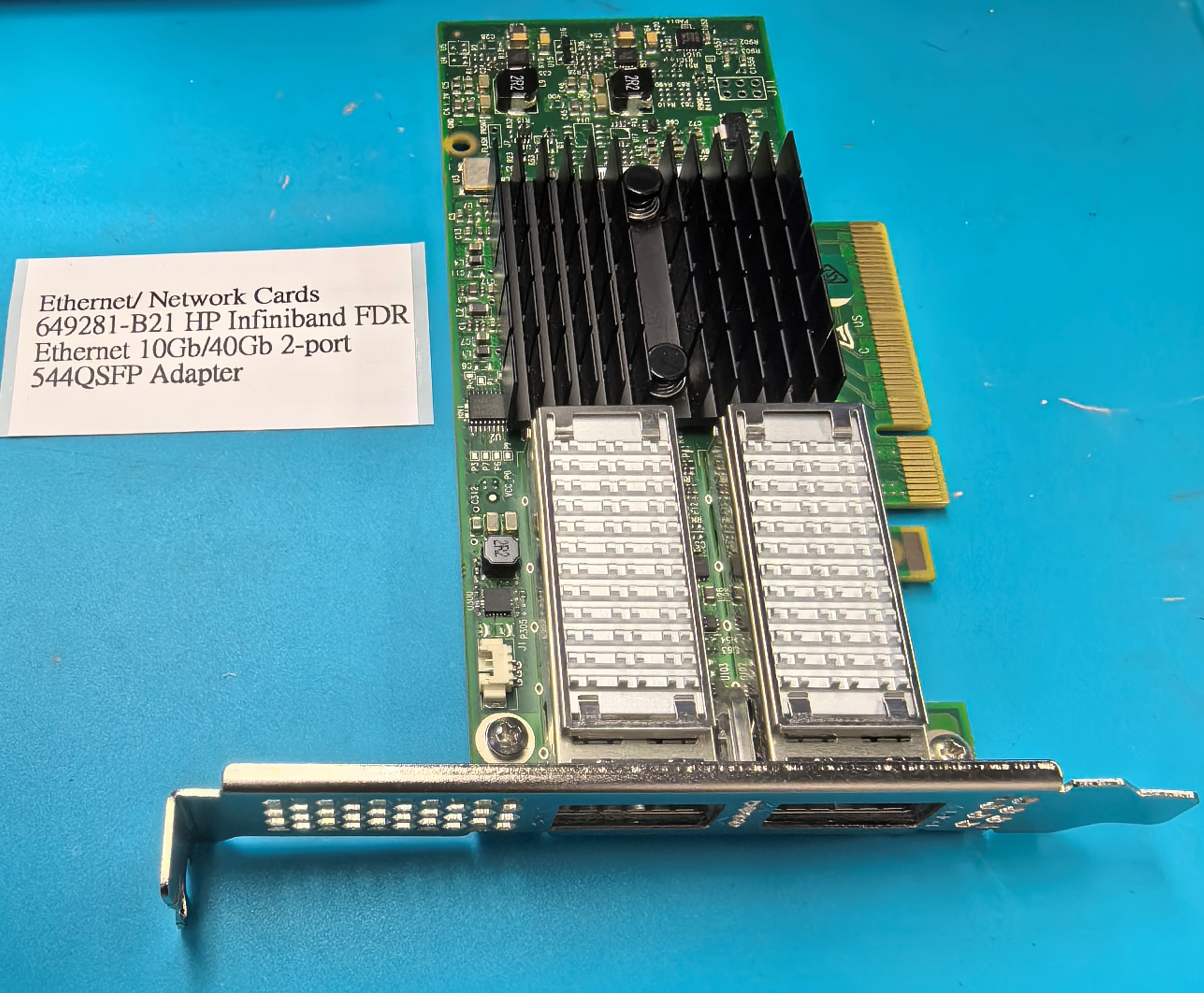 HP InfiniBand FDR 10G 40Gb 2-port QSFP