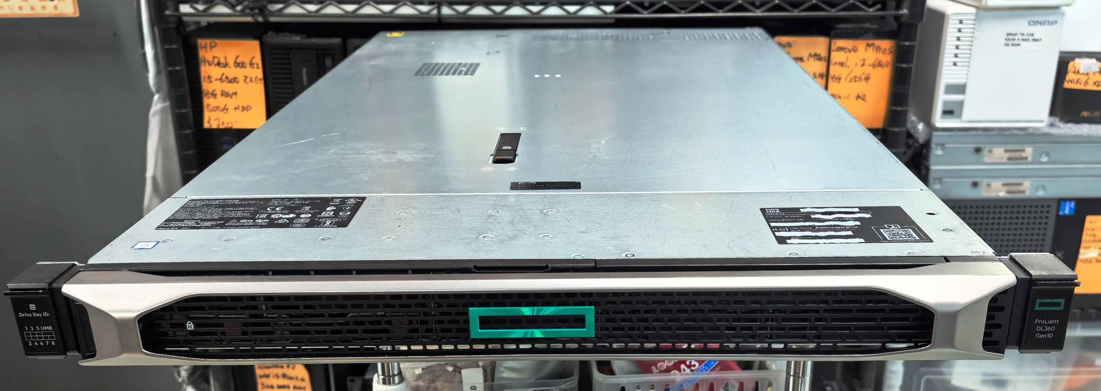HPE ProLiant DL360 Gen10 8SFF