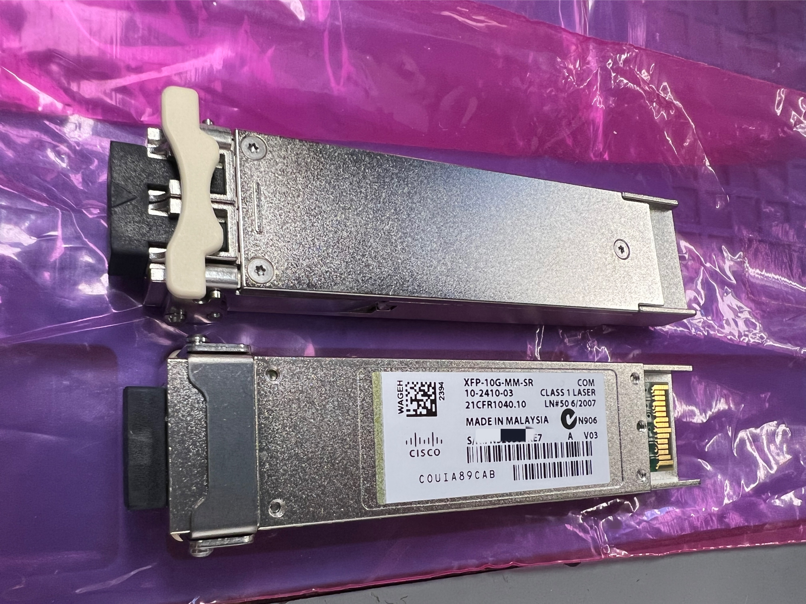 Cisco XFP 10G MM SR