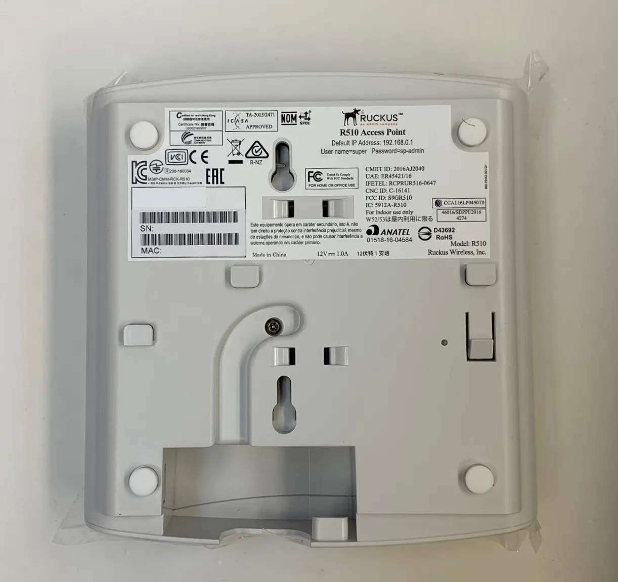 Ruckus ZoneFlex R510 Access point