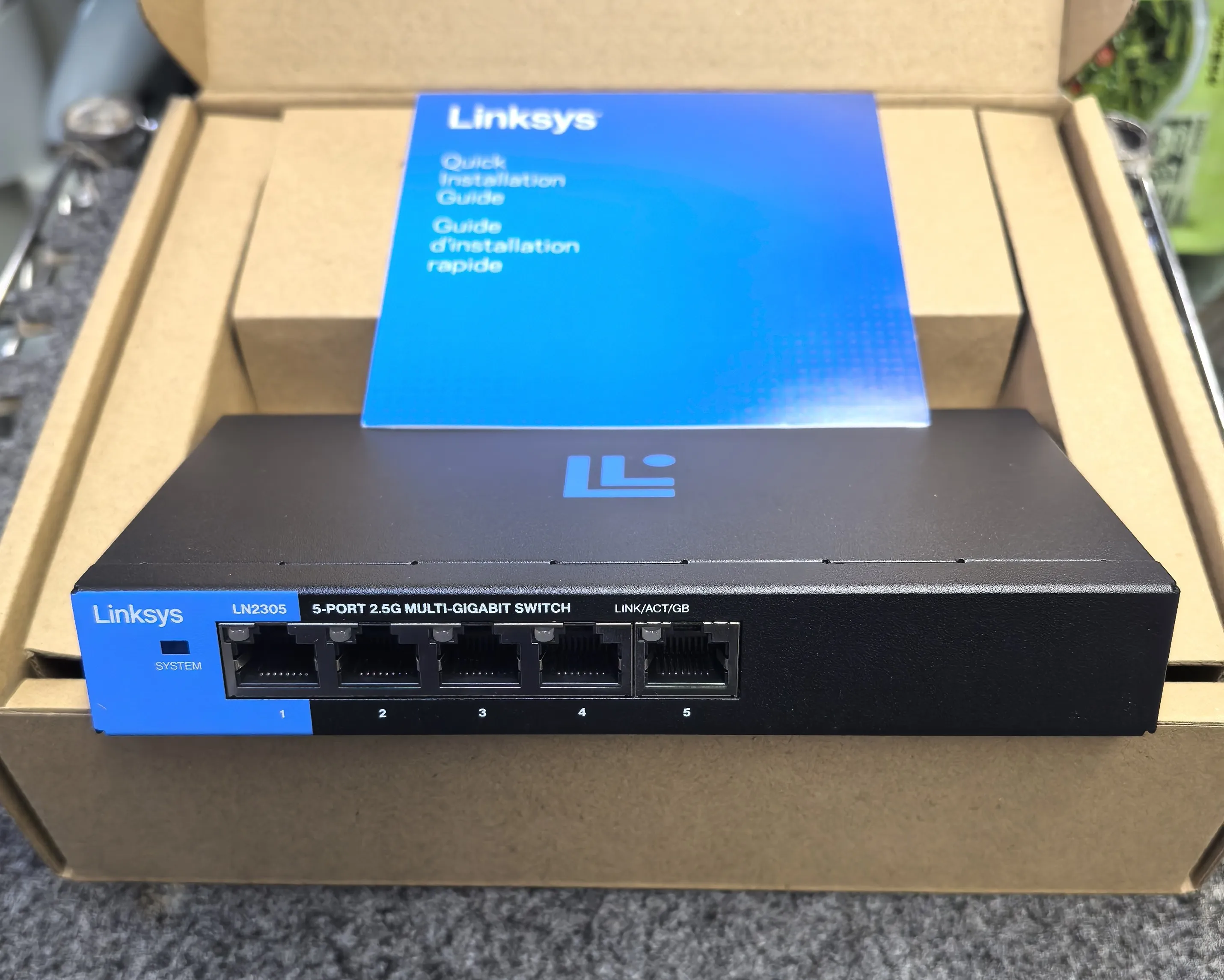 Linksys LN2305 5port 2.5G Multi-Gigabit