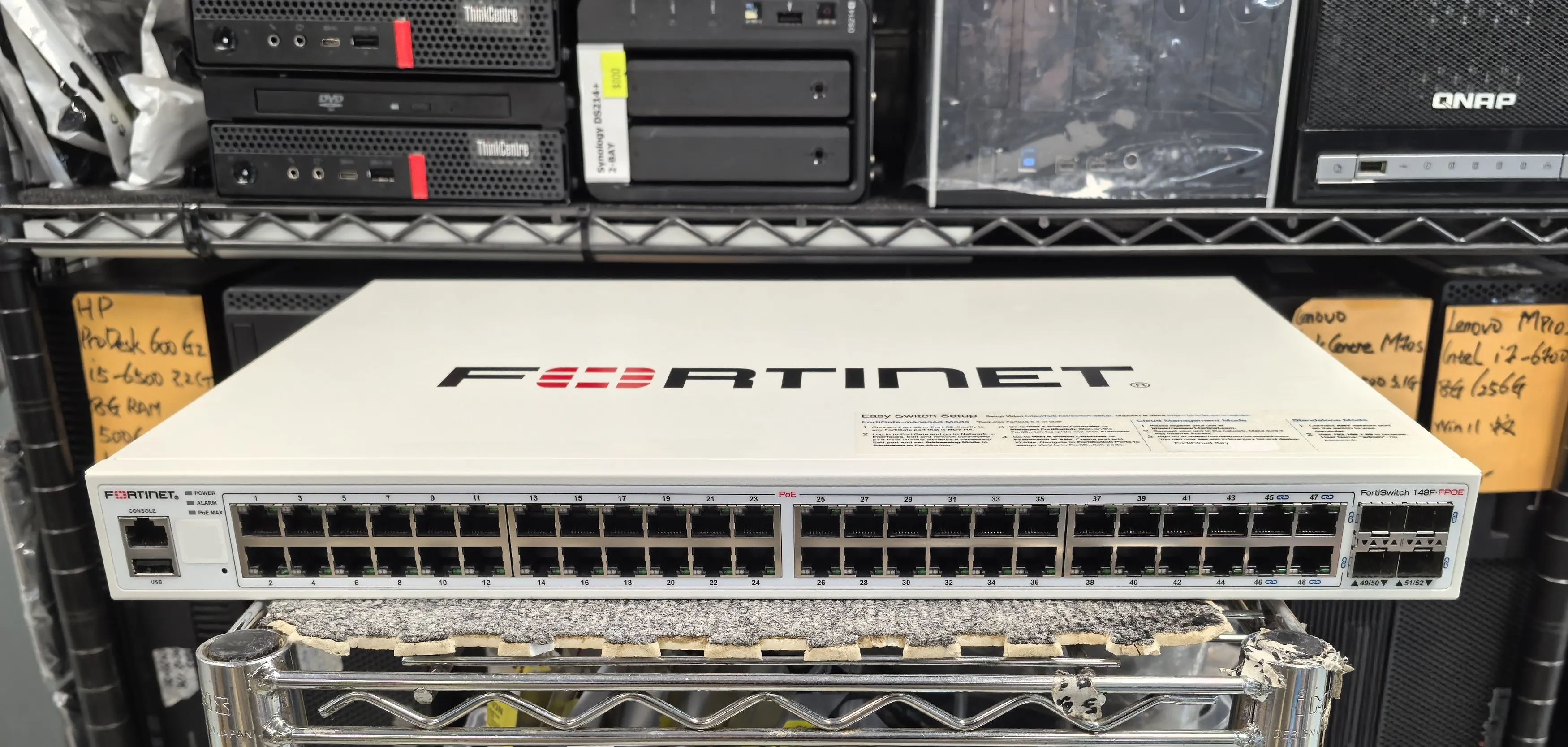 FortiSwitch 148F-FPOE