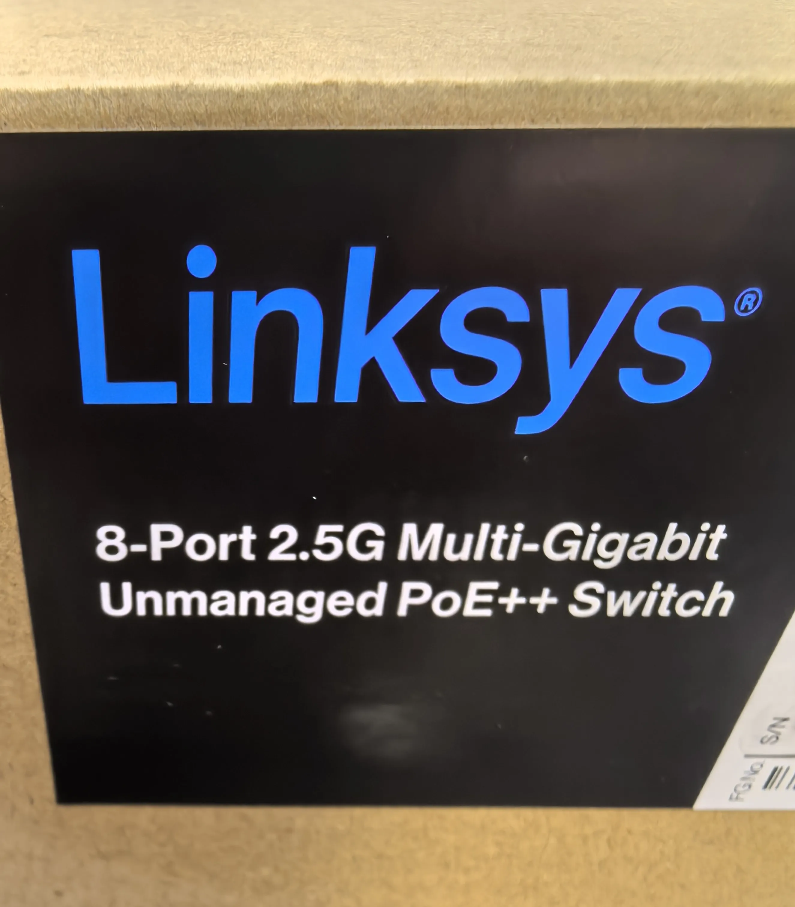 Linksys LN2308P 5 Port POE++ 2.5G Multi-Giga